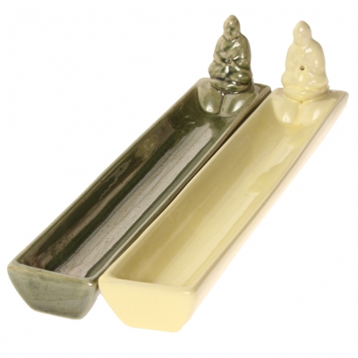 Buddha Räucherstäbchenhalter Feng Shui Deko - 2