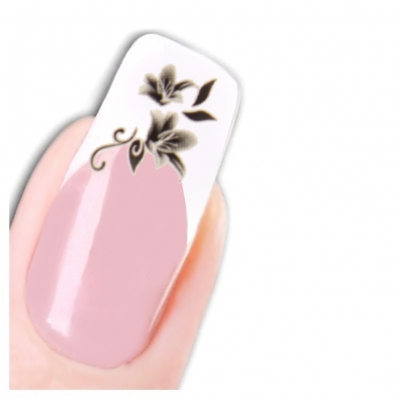 Tattoo Nail Art Flower Aufkleber Blume Nagel Sticker Neu! - 1