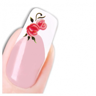 Tattoo Nail Art Blume Aufkleber Flower Nagel Sticker Neu! - 1