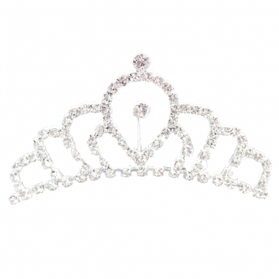Luxus Mini Strass Diadem für die Hochzeit - 1