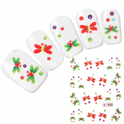 Tattoo Nail Art Schmetterling Aufkleber Nagel Sticker Neu!