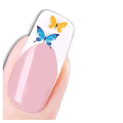 Tattoo Nail Art Schmetterling Aufkleber Nagel Sticker Neu! - 1