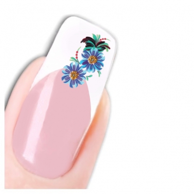 Tattoo Nail Art Blume Aufkleber Nagel Sticker Neu! - 1