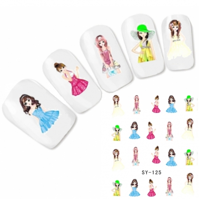 Tattoo Nail Art Manga Aufkleber Nagel Sticker Neu!