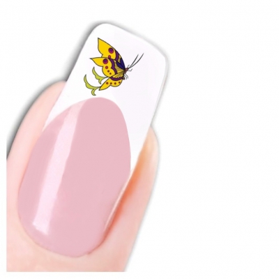 Tattoo Nail Art Schmetterling Aufkleber Nagel Sticker Neu! - 1