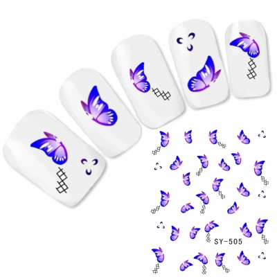 Tattoo Nail Art Schmetterling Aufkleber Nagel Sticker Neu!