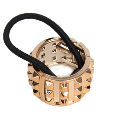 Haarring mit Stacheln / Spikes Gold - 1