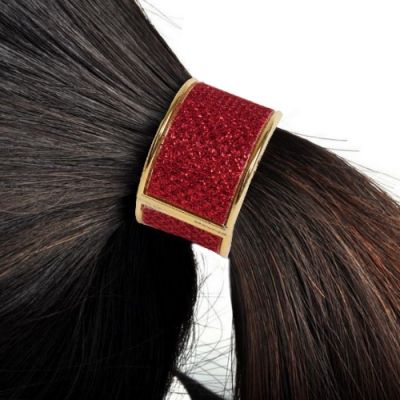 Glitzernder Haarring in verschiedenen Farben - 1