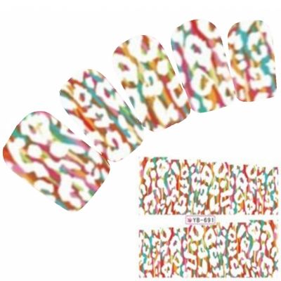 Tattoo Nail Art Aufkleber Phantasie Muster Nagel Sticker Neu!