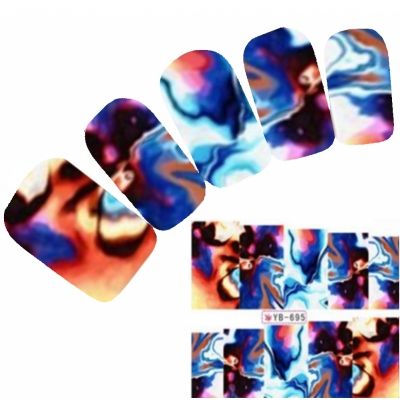 Tattoo Nail Art Aufkleber Phantasie Muster Nagel Sticker Neu!