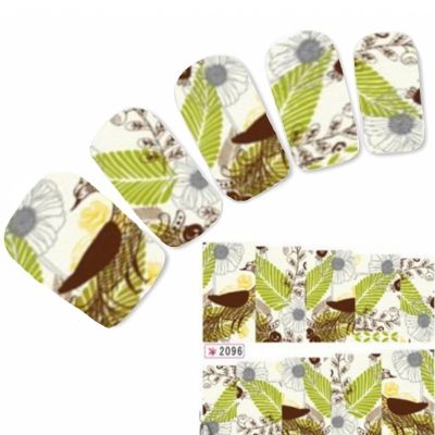 Tattoo Nail Art Aufkleber Blume Nagel Sticker Neu!