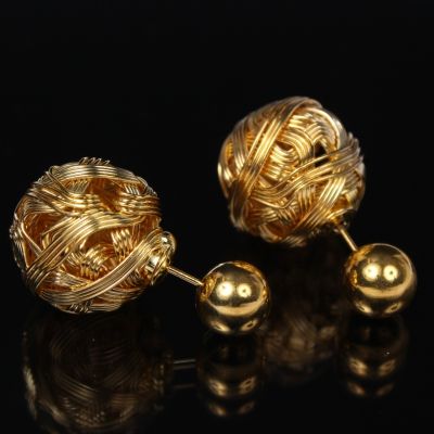 Schöne Doppelseitige Ohrringe Modell 3 - 1