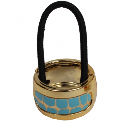 Haarring in der Farbe Blau - 1