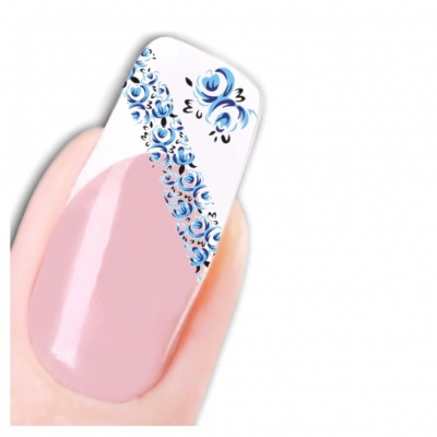 Tattoo Nail Art Blumen Aufkleber Nagel Sticker Neu! - 1