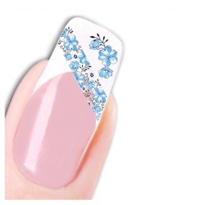 Tattoo Nail Art Blumen Aufkleber Nagel Sticker Neu! - 1
