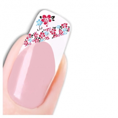 Tattoo Nail Art Blumen Aufkleber Nagel Sticker Neu! - 1
