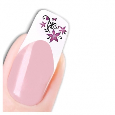Tattoo Nail Art Ornamente Aufkleber Nagel Sticker - 1