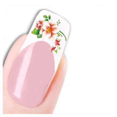 Tattoo Nail Art Blumen Aufkleber Nagel Sticker - 1