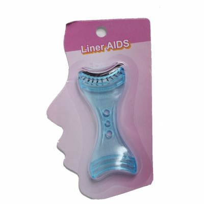 Eyeliner Schablone in Blau