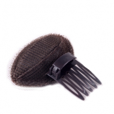 Frisurenhilfe Pony Haarkissen Volume Duttkissen in der Farbe Braun - Braun