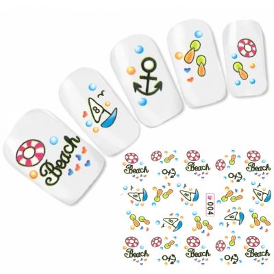 Tattoo Nail Art Aufkleber Nagel Sticker
