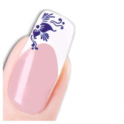 Tattoo Nail Art Blumen Ornamente Aufkleber Nagel Sticker - 1