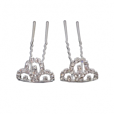 2 Haarnadeln Krone - 1