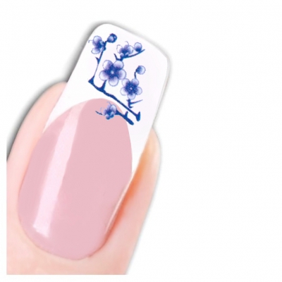 Tattoo Nail Art Blumen Aufkleber Nagel Sticker - 1