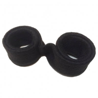 Frisurenhilfe Knotenrolle für Dutt in Schwarz - 3