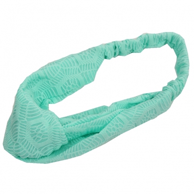 Haarband in der Farbe Minze - 1