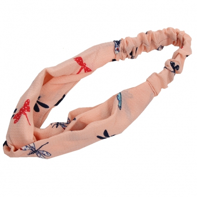 Haarband in der Farbe Rosa - 1