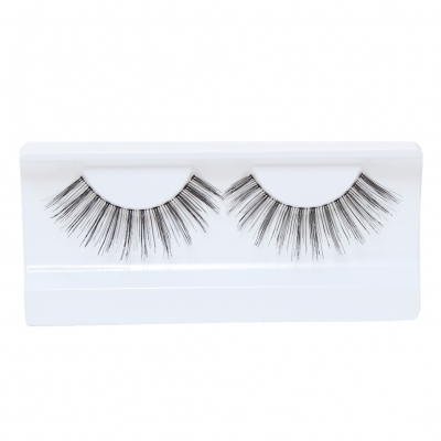 1 Paar Aibor Echthaar Wimpern Falsche Eyelashes Wimpernverlängerung Modell 12 - 1