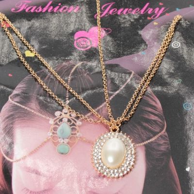 Edles Hochzeits Haarband mit Strass und großer Perle - 1