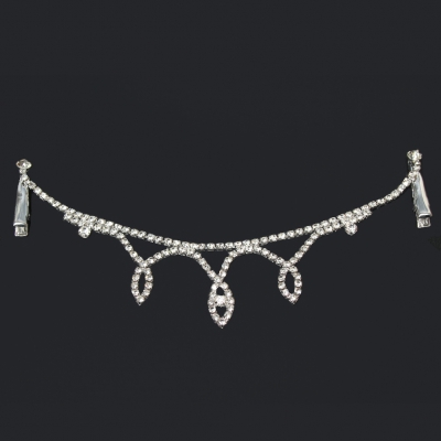 Edles Hochzeits Haarband mit Strass