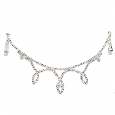 Edles Hochzeits Haarband mit Strass - 1