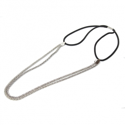 Luxus Haarband in der Farbe Silber