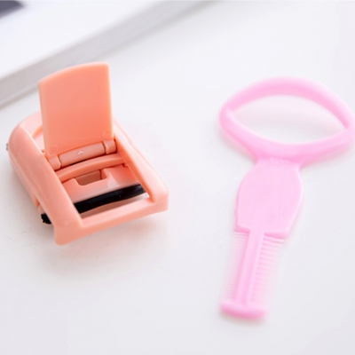 Wimpernzange Wimperbürste 2er Set Rosa - 2