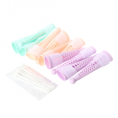 12 Lockenwickler mit Feststecknadeln DIY - 1