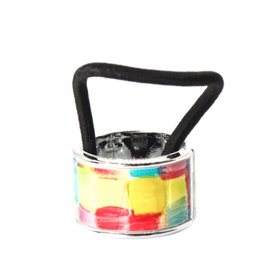 Haarring im buntem Pinselanstrich Design Modell 1 - 2