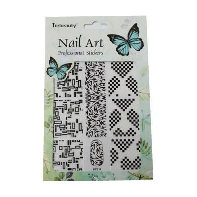 3D Nagel Sticker Nail Art Ornamente Aufkleber Neu Modell 5 - Modell 5