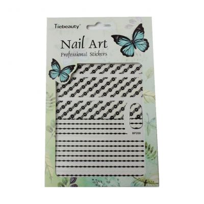 3D Nagel Sticker Nail Art Ornamente Aufkleber Neu Modell 9 - Modell 9