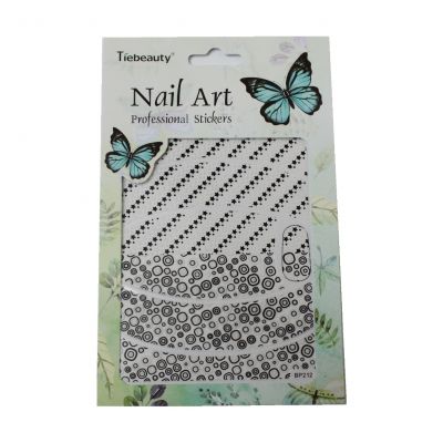 3D Nagel Sticker Nail Art Ornamente Aufkleber Neu Modell 10 - Modell 10