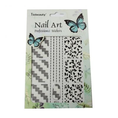 3D Nagel Sticker Nail Art Ornamente Aufkleber Neu Modell 16 - Modell 16