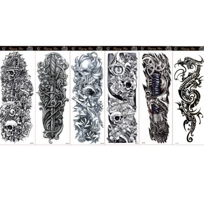 Temporäres Tattoo Tribal Drache Tätowierung Design - 4