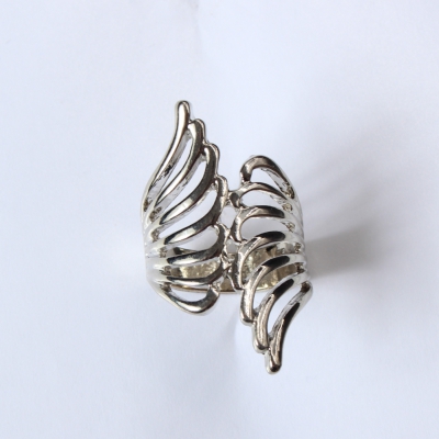 Edelstahl Ring Silber - 3