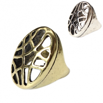 Edelstahl Ring Gr. 53 = 16,8 mm Silber - 1