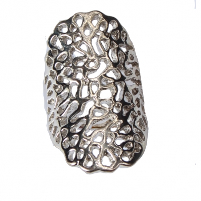 Edelstahl Ring Gr. 56 = 17,8 mm Silber - 2