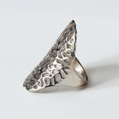 Edelstahl Ring Gr. 56 = 17,8 mm Silber - 3