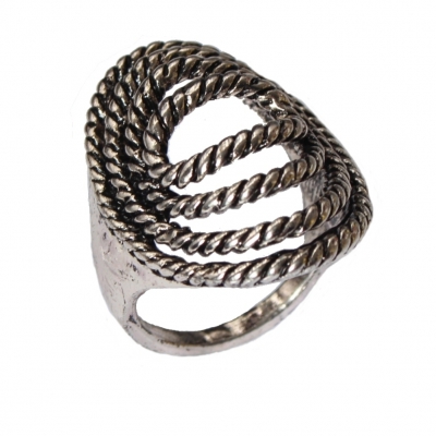 Edelstahl Ring Gr. 56 = 17,8 mm Silber - 2