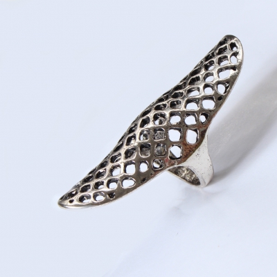 Edelstahl Ring Gr. 53 = 16,8 mm Silber - 2